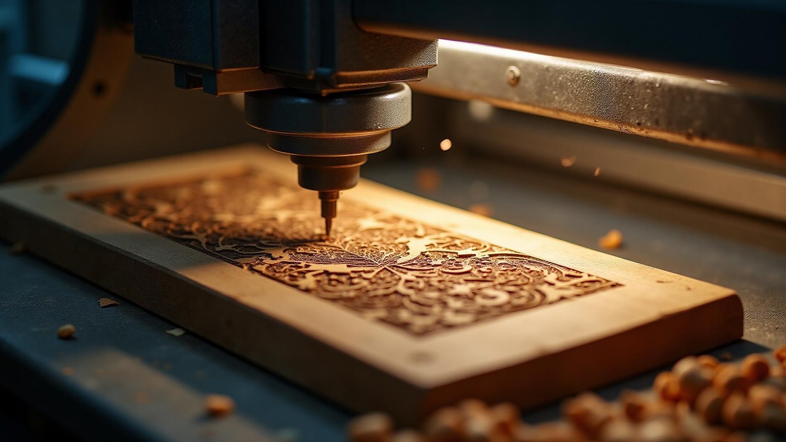 Laser engraving workshop