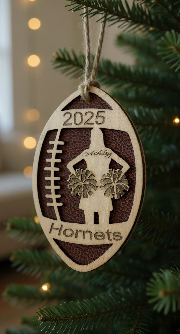 Cheerleader Team Ornament
