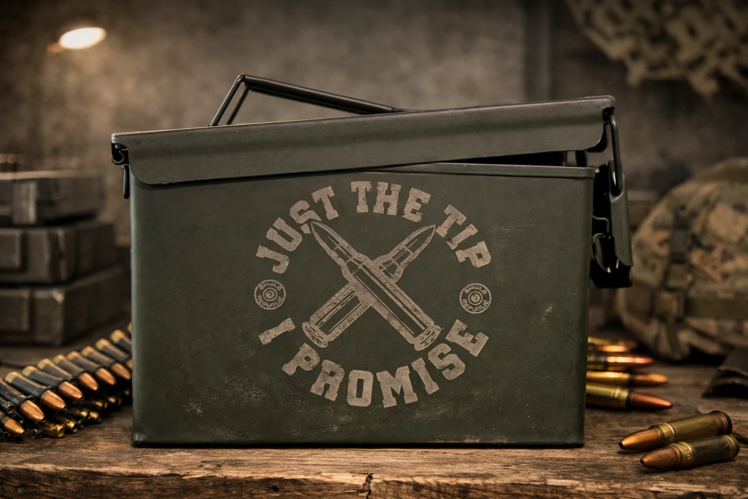 Custom Engraved 30 Caliber Ammo Can — shop laser engraved product