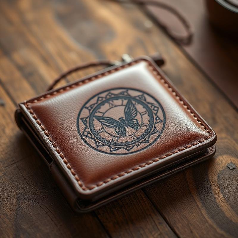 Custom Leather Wallet